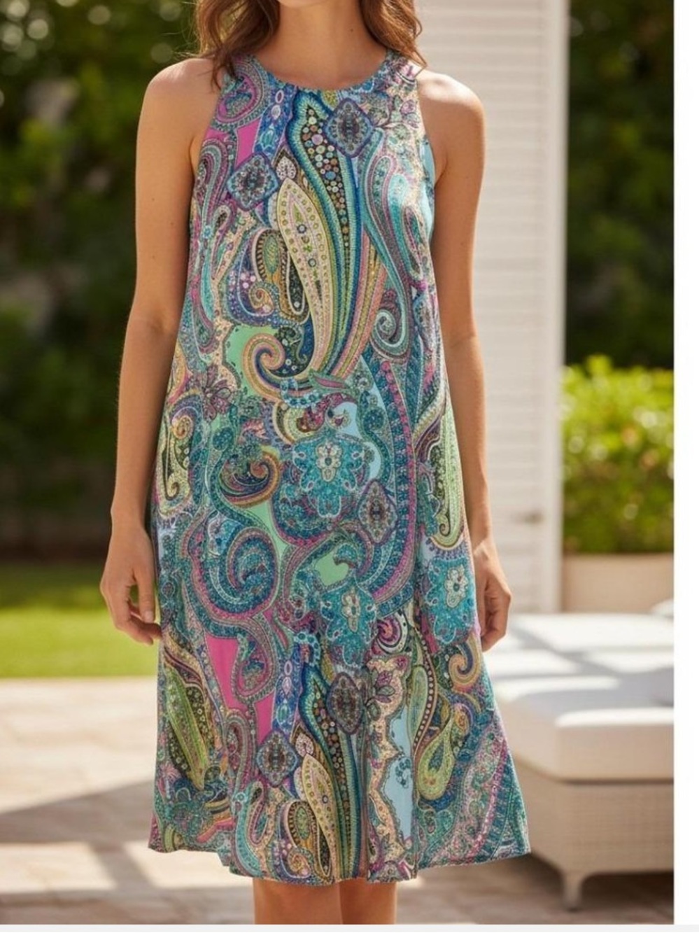 Tommy Hilfiger Paisley Dress with stretch